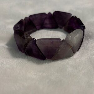 Ombré Crystal Stone Stretch Bracelet